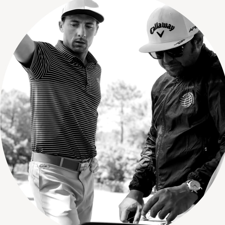 Séance de coaching sur le parcours